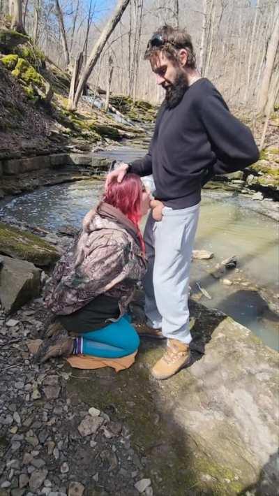 this is how we spent our sunny afternoon on a busy trail 🥰