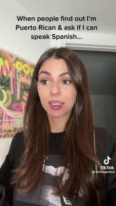 Victoria Justice via Tiktok