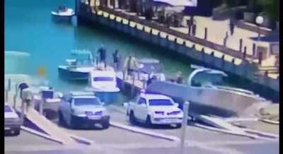 WCGW going full throttle at the boat ramp