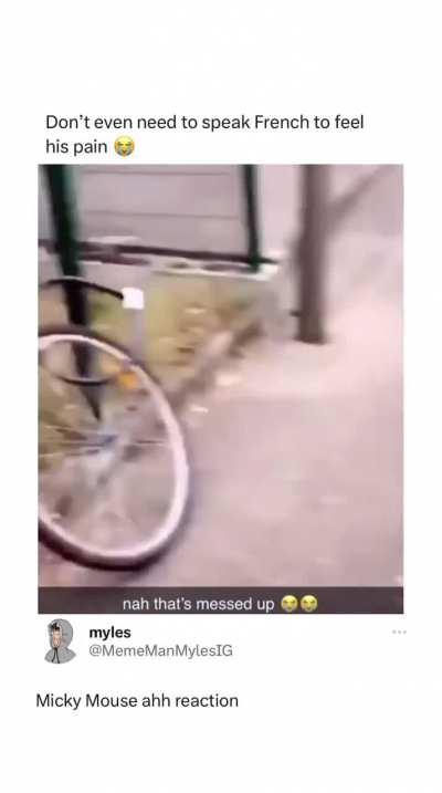 I didn't even need to know what he said to understand mans in pain 😳😂😒