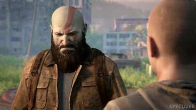 We put Kratos and Atreus in The Last of Us!
