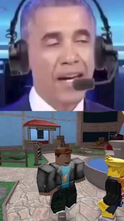 He's playing MM2 now?????