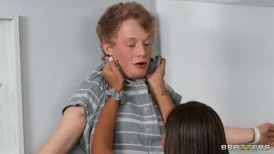 Michelle Anderson Teaches White Stepbro A Lesson