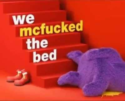 McDonald's just released their new burger the mcGrimace