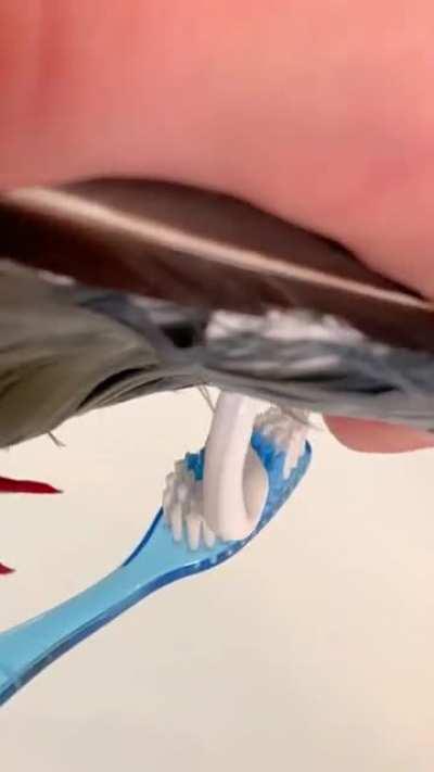 Ah yes I'd love to brush my teeth with bird poop