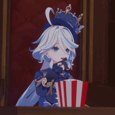 Leaked footage of Furina during Childe's trial