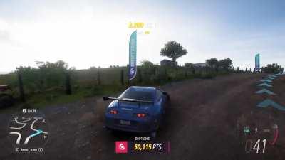 Ignore my drifting skills and concentrate on the final points. NICE.