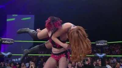 Brandi Lauren (as Ava Storie) fireman carried