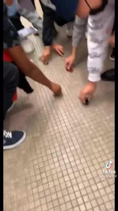 Just your usual car meet at the bathroom