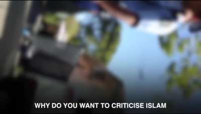 Outrageous – woman expecting to walk and talk freely in Australia without assault or police charges