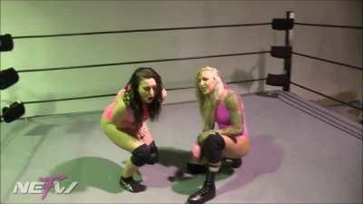 Adena Steele low blows Gia Miller