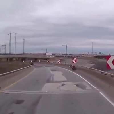 Looks like a long fall