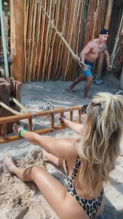 Tay Conti workout PT2