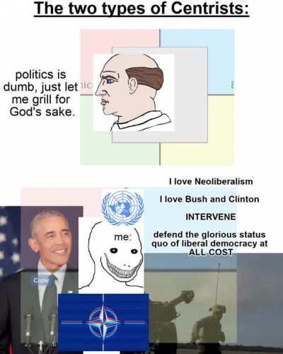 I love being an unironic Warhawk Neoliberal