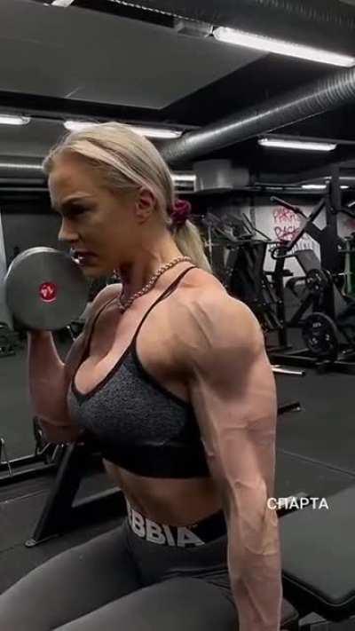 Muscle girl