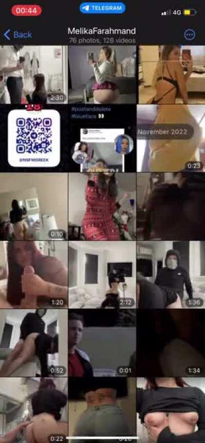 Mel farahmand telegram dm for link ( strippercoochie melika farahmand )