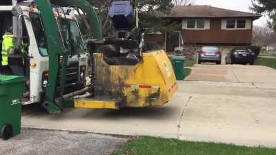 Ah yes filming garbage men