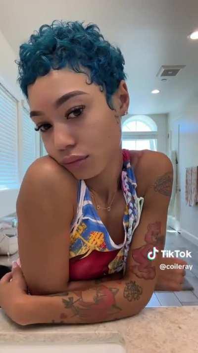 New tiktok with both nipples showing
