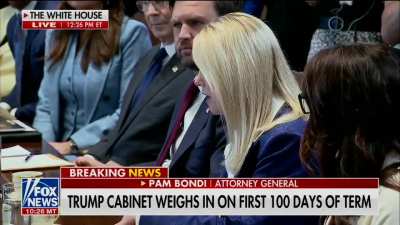 US Attorney General Pam Bondi: 