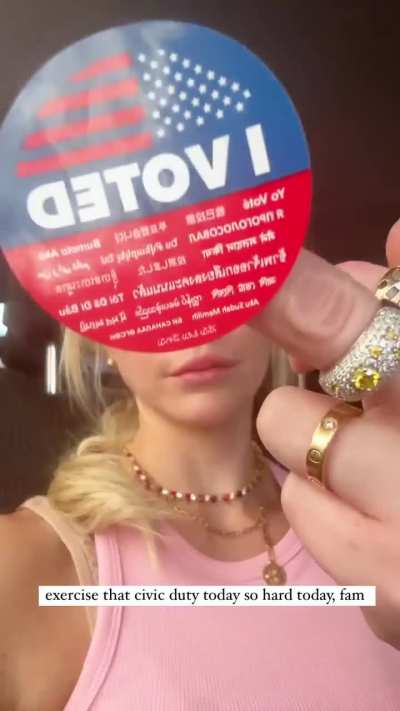 Vote | IG Story | November 4, 2024