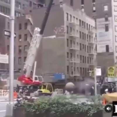 “I swear boss, this wrecking ball came out of now where…”