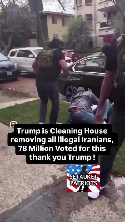 We are doing this to make America safe again?