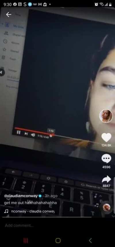 Daughter posting about mom (Kelly Ann conway) a few hours ago