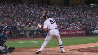 [Highlight] [Highlight] Jake Bauers slams his helmet in frustration, it bounces back and cuts his lip