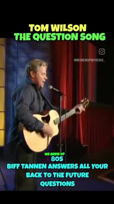 Thomas F wilson singing