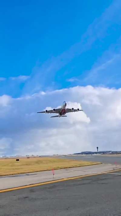 A380 takeoff