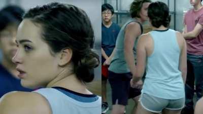 Third times the charm. More Mary Mouser in: (Cobra Kai)