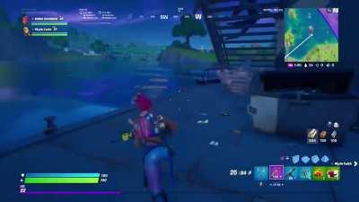 This shark straight up just climbed stairs