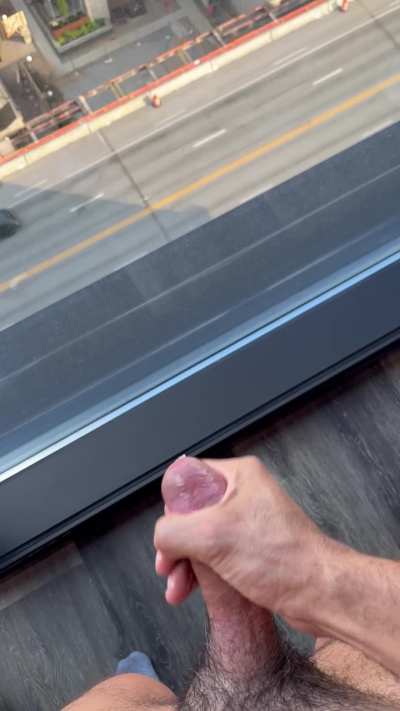 Unloaded on hotel window. Should’ve been your face