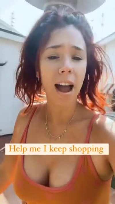 jillian rose red tank top no bra