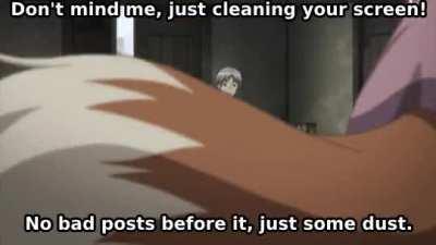 Clean that screen well,please! I want to some many wholesome memes as clearly as possible!