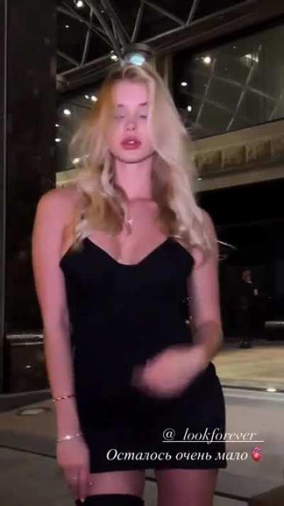 Alla Bruletova - Hot in Black