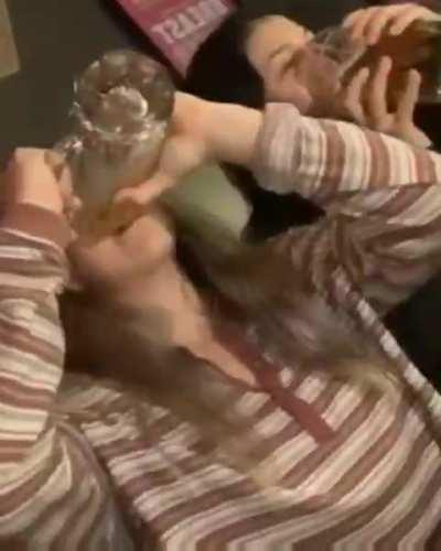 HMC As I chug this beer