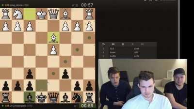 A noob gets scholar mated and transforms into hulk. He literally does not care tho.