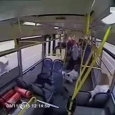 Sudden change in motion