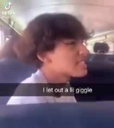 Excuse my cute laugh