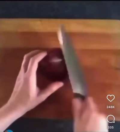 onion chopping