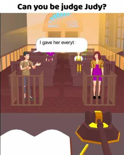 Now you can be the judge