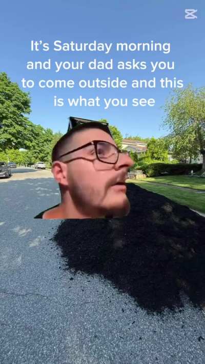 Put the mulch in the backyard