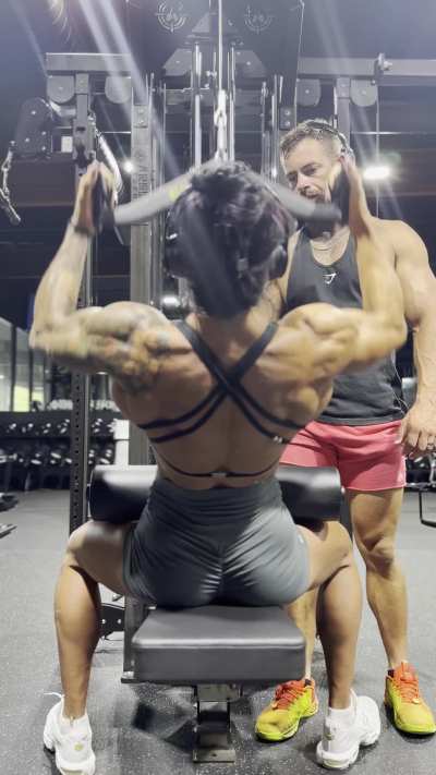 yeah, these back muscles are gonna eat you alive...