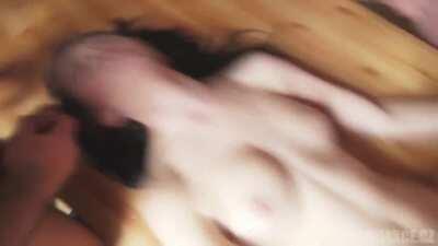 Timea takes cum and keeps fucking