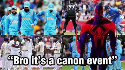 Me going back in time to save our team from an ICC knockouts loss: