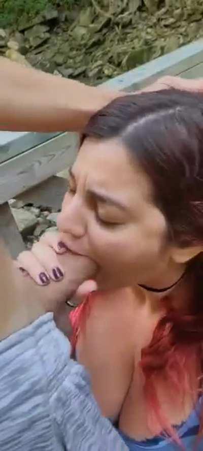 Out in the open for all those to see, we were celebrating his birthday