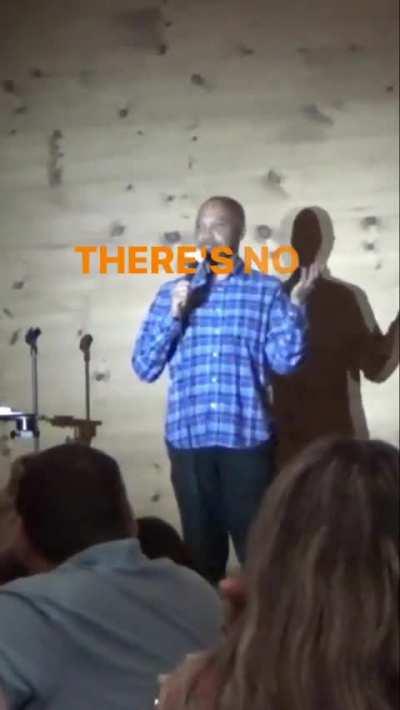 Crowd is uncomfortable with Disney joke