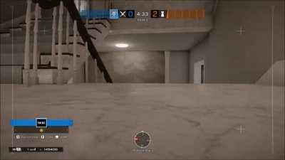 Found this sorta hidden drone hole on the new House, could be pretty useful and sneaky