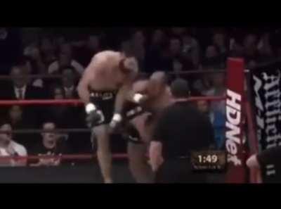 Fedor being a cutie patootie